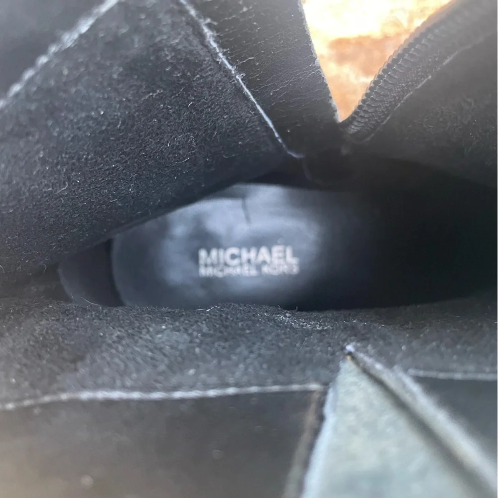 Michael Kors leather side